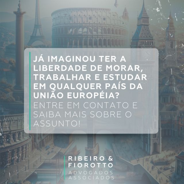 Somos especialistas em nacionalidade italiana, francesa, portuguesa e espanhola!
📲 Entre em contato com a nossa equipe para saber mais!

#CidadaniaEuropeia #BrasileirosNaEuropa #VivendoNaEuropa #CidadãoEuropeu #PassaporteEuropeu #DescendenciaEuropeia #ImigrantesBrasileiros