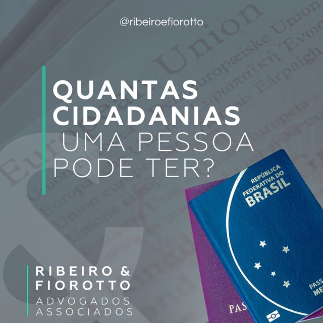 Muita gente acredita que só pode ter dupla cidadania, mas a verdade é que não existe um limite universal. O número de cidadanias que uma pessoa pode acumular depende da legislação de cada país.

👉 Enquanto alguns países permitem múltiplas nacionalidades sem restrições, outros impõem limites ou até exigem a renúncia da cidadania anterior.

Ter mais de uma cidadania pode abrir portas para direitos de residência, trabalho, estudo, benefícios sociais e até maior liberdade de circulação internacional.

⚖️ Mas atenção: cada caso deve ser analisado individualmente para entender as vantagens, responsabilidades e exigências legais de cada país.

💼 Nosso escritório está preparado para orientar você em todas as etapas do processo de reconhecimento da sua cidadania.

📲 Entre em contato e descubra até onde sua história pode te levar!