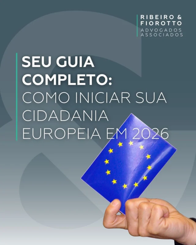 ✨ Quer iniciar sua cidadania europeia mas não sabe
por onde começar?

O processo pode parecer complexo, mas com as
etapas certas ele fica muito mais claro e acessível —
especialmente quando você já sabe o que fazer antes
de protocolar qualquer documento.

No carrossel de hoje, mostramos as principais fases
que todo processo de cidadania passa:
🔹 identificar o direito pela origem
🔹 pesquisar e organizar os documentos corretos
🔹 escolher o melhor caminho legal
🔹 contar com apoio jurídico especializado
Cada passo bem planejado faz toda a diferença!

📩 Entre em contato com nossa equipe e saiba
exatamente o que se aplica ao seu caso