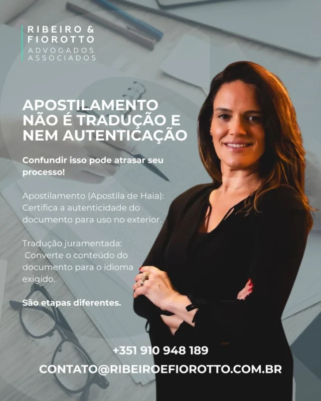 Muita gente confunde e isso pode atrasar (e muito) o processo.

Apostilamento certifica a autenticidade do documento para uso no exterior.
Tradução juramentada converte o conteúdo para o idioma exigido.

São etapas diferentes, ambas essenciais. Antes de protocolar, confirme se você precisa de uma ou das duas.

Entre em contato para saber como podemos te ajudar. 

#apostilamento #apostiladehaia #traducaojuramentada  #direitointernacional #processosinternacionais