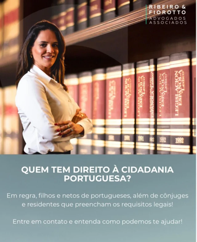 Você pode ter direito à cidadania portuguesa e nem sabe. 🇵🇹

Filhos, netos, cônjuges ou até mesmo por tempo de residência, existem diferentes caminhos possíveis, cada um com seus requisitos legais.

Conte com orientação especializada para entender qual é o seu caso e seguir com segurança em todo o processo.
Fale conosco.
#cidadania #cidadaniaportuguesa