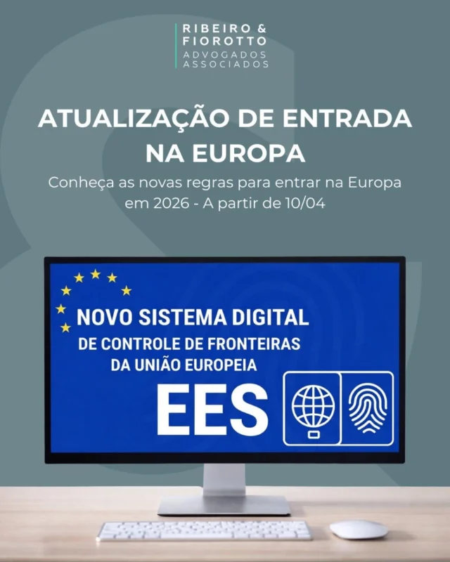 Você já sabe da novidade?

Viajar para a Europa ficou mais tecnológico e também mais estratégico.

Se você pretende viajar, morar ou iniciar um processo internacional, esse é o momento de se atualizar e se preparar corretamente.

Fale conosco para evitar erros e seguir com segurança em cada etapa. ✈️🌎 #europa #atualizacao #ees