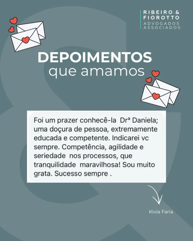 Mais do que processos: relações construídas com confiança.✨
