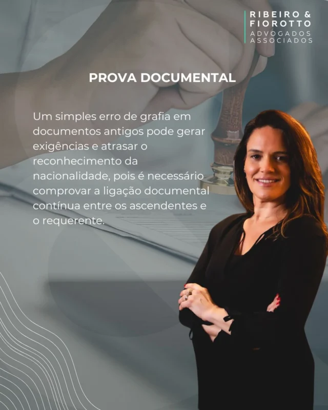 Alguns detalhes podem parecer pequenos, mas fazem toda a diferença no processo de nacionalidade. 📄✨

A prova documental correta é essencial para garantir que sua história seja reconhecida sem atrasos.