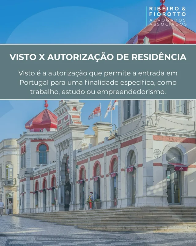 Visto e autorização de residência: você sabe qual é a diferença? 🇵🇹 
Descubra antes de dar o próximo passo.