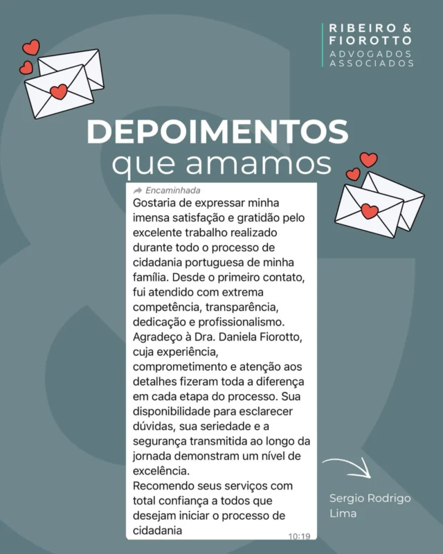 A confiança dos nossos clientes é o nosso maior reconhecimento. Obrigado por cada depoimento! ✨