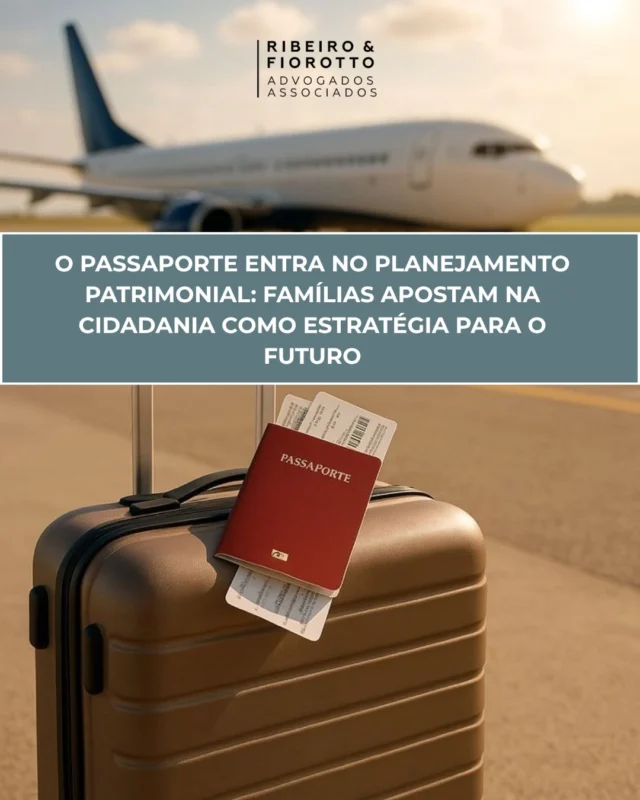 A cidadania pode representar muito mais do que um novo passaporte: pode ser uma forma de ampliar as possibilidades de toda a família. ✈️🌍

Quando existe esse direito, reconhecê-lo pode abrir caminhos para estudar, trabalhar, morar ou empreender no exterior, além de criar oportunidades que podem alcançar as próximas gerações.

Pensar na cidadania também é pensar no futuro, na liberdade de escolha e nas possibilidades que você deseja deixar para sua família. #cidadaniaeuropeia #planejamentopatrimonial