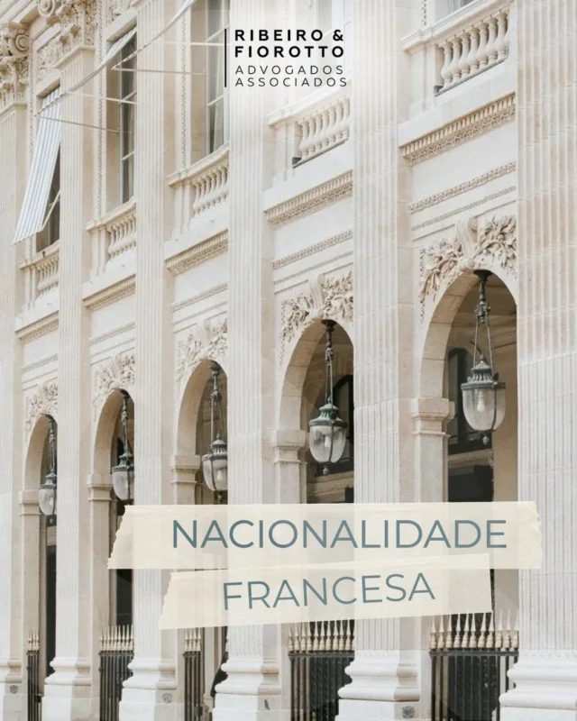 🇫🇷 Você tem ascendência francesa? Saiba se pode ter direito à nacionalidade!

Ter familiares franceses pode abrir caminhos para o reconhecimento da nacionalidade, mas a ascendência, por si só, não garante esse direito.

É fundamental analisar a transmissão da nacionalidade entre as gerações e os requisitos previstos na legislação francesa.

⚖️ Cada histórico familiar exige uma análise individualizada.

📩 Entre em contato com a Ribeiro & Fiorotto Advogados Associados e descubra quais possibilidades se aplicam ao seu caso.

#NacionalidadeFrancesa #CidadaniaFrancesa #DireitoInternacional #AscendenciaFrancesa #ribeiroefiorotto